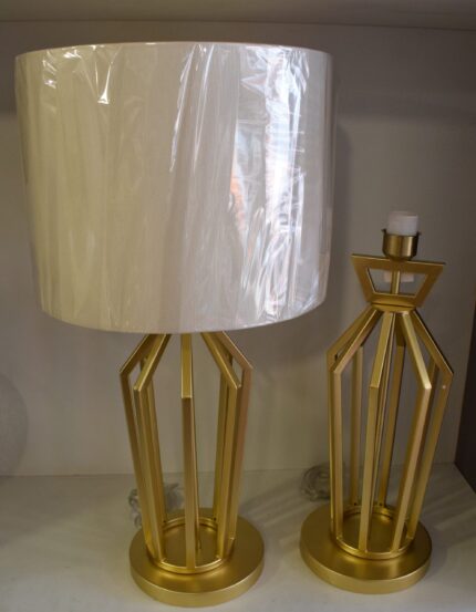 Geometric Cage Table Lamp